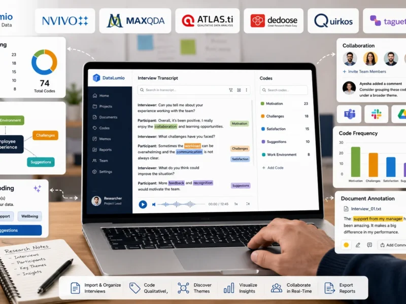 07 Best Qualitative Data Analysis Software